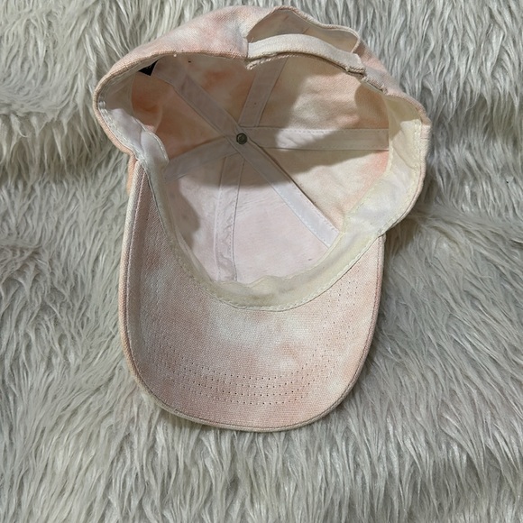 Pink tie dye rhinestone sparkling cap hat - Picture 5 of 6